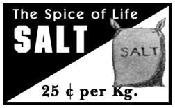 The Spice of Life: Salt